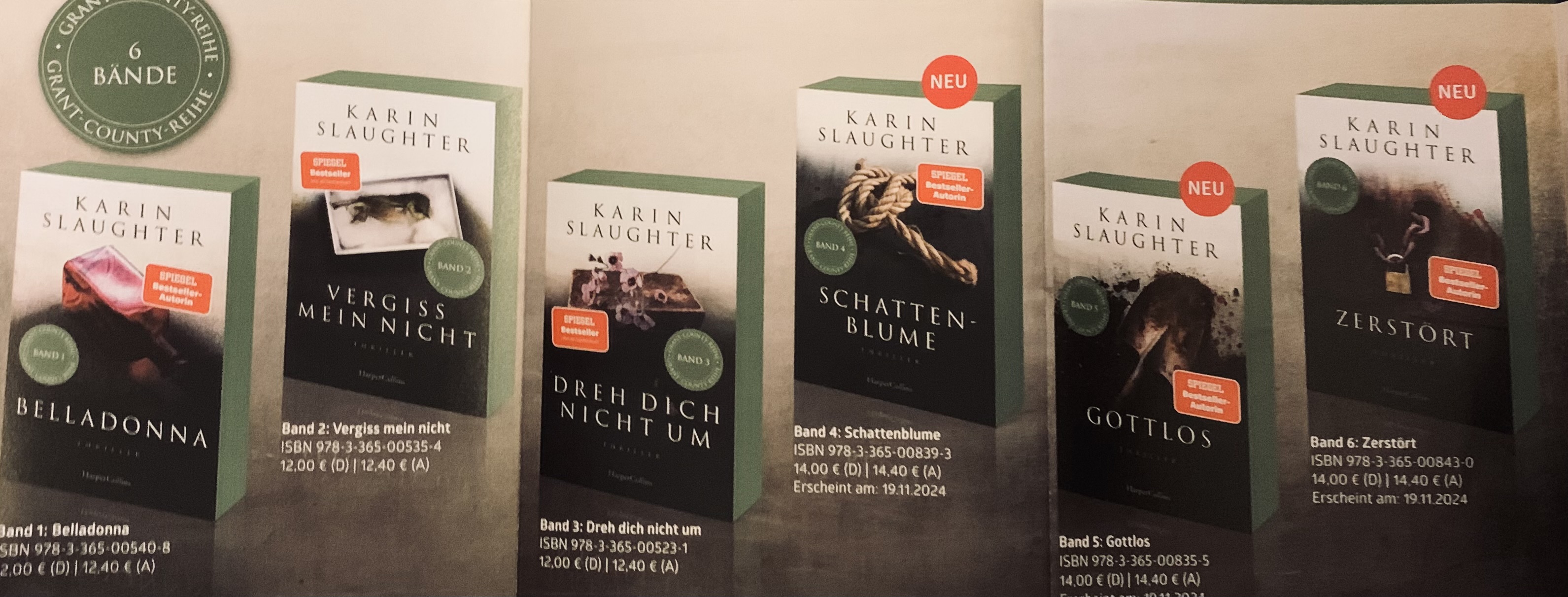 Grant County-Serie (Sara Linton & Jeffrey Tolliver)