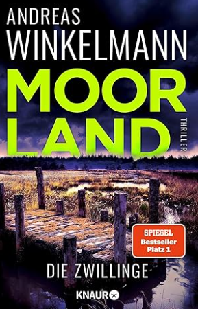 Buchcover und Illustration zur Rezension Rezension: Moorland. Die Zwillinge – Andreas Winkelmann