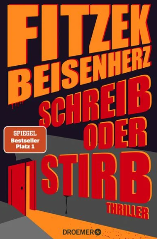 Buchcover und Illustration zur Rezension SCHREIB ODER STIRB